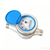 Durable Stainless Steel DN15 Dry Dial Water Meter Measurement Device