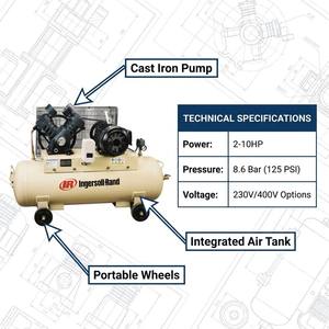 Compresor de Aire de Pistón de Una Etapa Ingersoll Rand - Product Image 3