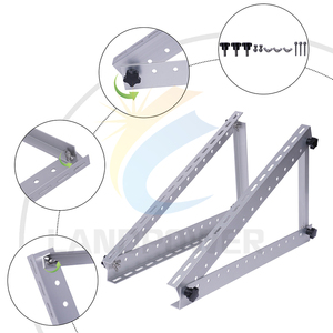 Supports de montage de <span class=keywords><strong>panneau</strong></span> <span class=keywords><strong>solaire</strong></span> réglables, avec pattes inclinables pliables sur toute surface plane pour camping-car, toit, <span class=keywords><strong>bateau</strong></span>, tout système hors réseau - Product Image 2