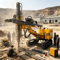 Foreuse mobile tout-terrain DTH pour travaux sur le terrain