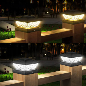 4x4 Waterproof Ip44 Fence <strong>Deck</strong> <strong>Post</strong> <strong>Cap</strong> White 12v Outdoor Led <strong>Low</strong> <strong>Voltage</strong> Landscape Fence Led <strong>Post</strong> <strong>Light</strong> - Product Image 2