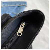 Sac fourre-tout en toile de coton personnalisé avec logo imprimé, grande capacité, décontracté, réutilisable, pour le shopping ou la plage, avec poche – Offre Spéciale