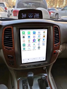 Ecran Android Tesla Lecteur <span class=keywords><strong>autoradio</strong></span> pour Lexus LX470 Pour Toyota Land Cruiser LC100 J100 2002 <span class=keywords><strong>GPS</strong></span> Navigation Vidéo Multimédia - Product Image 4