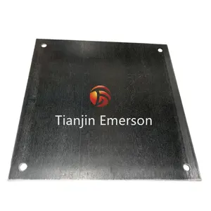 Q235B 22*100*100mm chapa de acero corte láser placas de chapa de hierro personalizadas no estándar con formas irregulares