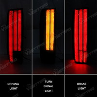 Feu arrière LED pour 2022-2024, feu stop rouge, étanche IP67, ABS+LED, accessoires de voiture, kit de feux arrière 81560-0C160