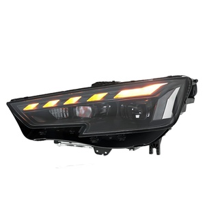 Para 17-19 Modificación de Conjunto de Faros Delanteros RS Nuevo 50W 12V LED Luz Diurna con Señal de Giro Dinámica Lente 12V Faros LED - Product Image 5