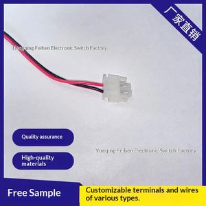 Flachkabel für Fahrzeugverbindung Rot und Schwarz Unisoliert Elektronische Innenverkabelung <span class=keywords><strong>2</strong></span>-Loch - Product Image 3