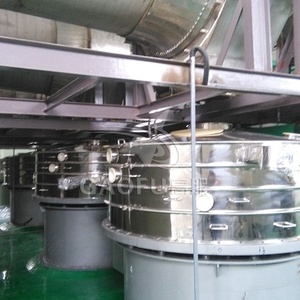 Macchina per setacciare la separazione della frutta liofilizzata 1 \ 2 \ 3 piani per uso alimentare 304 setaccio a schermo vibrante rotondo con CE - Product Image 4