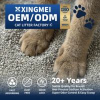 Lettiera per Gatti in Bentonite ad Alto Assorbimento, Facile da Pulire, Prezzo di Fabbrica OEM ODM