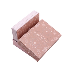 Tarjetas de impresión de oráculo, Impresión de oráculo con impresión <span class=keywords><strong>francesa</strong></span> personalizada, cubierta de papel de aluminio con guía, fácil de leer - Product Image 5