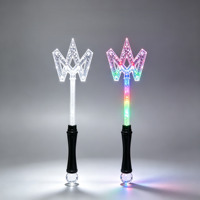 Multicolor kroonontwerp glowstick voor verjaardagsfeestjes, carnavalsdecoraties en verlichtingsoplossingen voor feestdagen