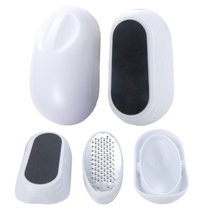 เครื่องขัดเท้ารูปไข่ พลาสติกและสแตนเลส สำหรับใช้ในบ้าน กำจัดหนังด้าน - Product Image 5