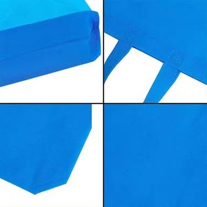 Custom Logo Printed Non Woven Eco-Friendly Handled Tote <b>Bags</b> Custom Design Recyclable Packaging Custom <b>Size</b> <b>Medium</b> (30-50cm) MOQ - Product Image 2