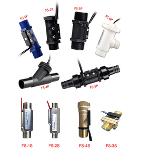 สวิตช์ควบคุมการไหลของน้ำแบบแม่เหล็กพลาสติก FS-1P-X-4N พร้อมสายสองเส้น ขนาด G1/2 นิ้ว เซ็นเซอร์ตรวจจับการไหลของของเหลว - Product Image 5
