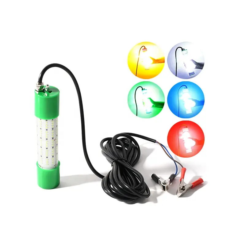 30w 60w 100w 200w 300w 400w Lure Deep Drop Unterwasser lichter Angeln Tintenfisch Fisch köder Licht Grüne Lampe Nacht fisch Lichter