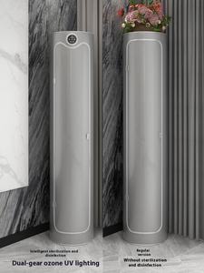 Étagère à chaussures rotative intelligente moderne de grande capacité, armoire de désinfection multifonctionnelle en métal pour entrée, hall, balcon - Product Image 4