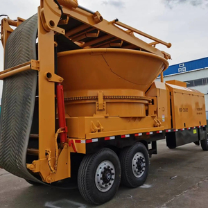 Déchiqueteuse de bois à moteur diesel mobile déchiqueteuse de déchets de bois déchiqueteuse de branches de bois # déchiqueteuse de bois # broyeur à marteaux # granulés de bois - Product Image 2