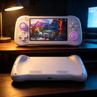 Console de jeu portable XF43 Wi-Fi, écran IPS 4,3 pouces, 18000 jeux intégrés, plus de 30 émulateurs, carte TF 64G/128G, système d'exploitation Linux, 3000mAh