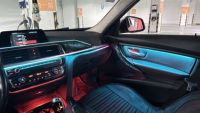 Kit de Actualización de Luz Ambiental Dinámica de 64 Colores para BMW F30 F34 Serie 3 2014-2019, Accesorios de Iluminación LED Interior
