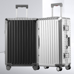<span class=keywords><strong>Valise</strong></span> de Cabine Rigide en Métal, Personnalisée Sans MOQ, Bagage Premium Tout Aluminium Magnésium avec Roues Pivotantes - Product Image 2