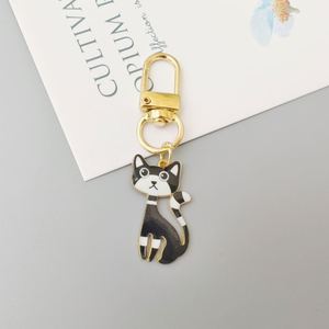 Cat Keychain Wallet Car Keys Gifts Lovers Women Girls Charms Keyring Model Foreign Trade <b>Light</b> Small Bags Small Gifts Spot - Product Image 5