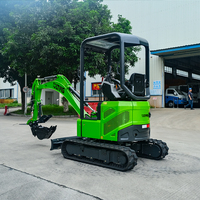 Penjualan Terbaik mesin lithium listrik baru 2 ton hidrolik perayap mini ekskavator listrik untuk dijual
