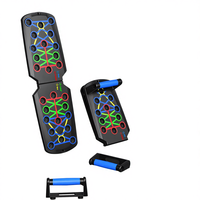 Planche d'exercices multifonctionnelle pour pompes, équipement d'entraînement pour les muscles pectoraux, planche pliable pour pompes