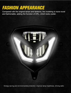 Para Beta RR 2T 50/125/200/250/300 4T 350/390/430L ED faro HIi/<span class=keywords><strong>Lo</strong></span> Beam faros para 2020-2022 Beta Enduro - Product Image 6