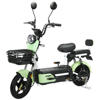 Vélo électrique populaire pour adultes au design chinois avec cadre en acier à 3 vitesses numériques électroniques et fourche à suspension