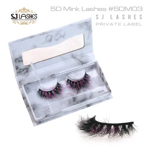 FREE SAMPLES Real Mink Lash Extensions Private Label 5D Fluffy Vegan Mink Cotton Band Eyelashes 3d Natural Luxury Mink Lashes