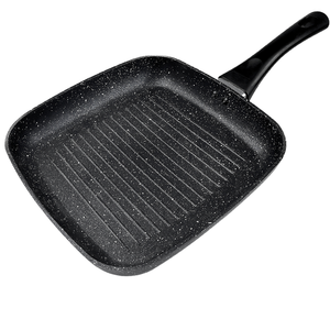 Multi-Functional Eco-Friendly Aluminum Square Cooker <strong>Grill</strong> <strong>Pan</strong> Non-Stick with Induction Bottom Smokeless Gas <strong>Grill</strong> - Product Image 1