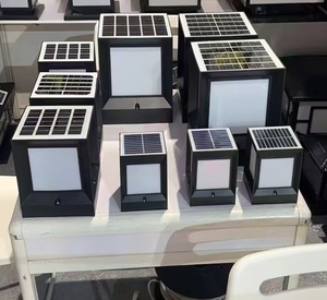 Modern Decorative Square LED Gate <b>Post</b> Wall for Parks Gardens Wholesale Cheap Waterproof Pillar <b>Lights</b> Easy Deployment Ballast - Product Image 2