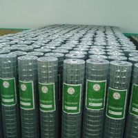 Malla de Hierro Galvanizado Recubierta de PVC de Cinco Estrellas de Dingzhou, Malla Soldada de 0.4-6 mm de Diámetro de Alambre, Personalizable para Gallineros y Ganado