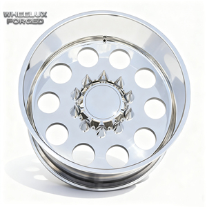 Roues de camion forgées polies de qualité supérieure, capacité de charge lourde, 24x14, 26x14, 26x16, 28x14, 8x6.5, 8x170, <span class=keywords><strong>jantes</strong></span> pour camion Ford F250 RAM 2500 surélevé - Product Image 2