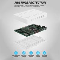 8 יציאת Usb טעינת תחנת Usb מהיר טעינת מטען רב Tablet תחנת אלחוטי תחנת טעינה עבור מספר מכשירים
