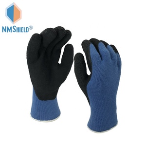 Nmshield <span class=keywords><strong>7</strong></span> Đo tráng XL Kích thước Acrylic Latex Crinkle găng tay mùa đông công trình xây dựng và vườn nông nghiệp bán buôn găng tay - Product Image 4