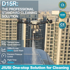 Drone de <span class=keywords><strong>nettoyage</strong></span> <span class=keywords><strong>professionnel</strong></span> JIUSI D15R pour le <span class=keywords><strong>nettoyage</strong></span> des façades de bâtiments - Product Image 1