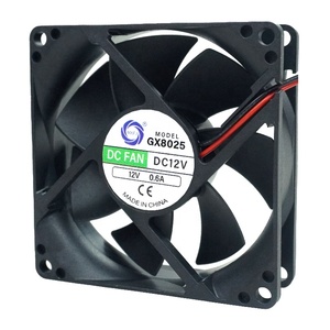 MEIXING GX8025 12VDC 0.6A 5000RPM 80x80x25mm Ventiladores de flujo <span class=keywords><strong>axial</strong></span> Ventilador de refrigeración de CC de 3 pulgadas de alta velocidad Flujo de aire grande - Product Image 3