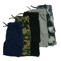 Pantalones Cortos Deportivos para Hombre, para Correr y Gimnasio, Tipo Cargo, Sólidos, Transpirables, de Secado Rápido, Tela de Lana, Color Personalizado, Suministro al por Mayor, de Bangladesh