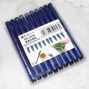 Bview Kunst hochwertige schwarze Tinte Mikro-Einzugsschildernadel Zeichenstift für Skizzierung Zeichnung - Product Image 6