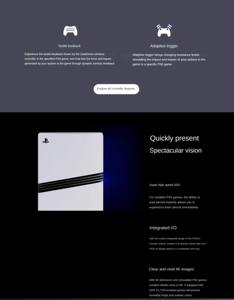 Consola de Videojuegos Usada, Modelo 2024, de Alto Rendimiento, Sony Original, PS5 Pro, Edición Digital, Versión con CD-ROM, Completamente Nueva - Product Image 6