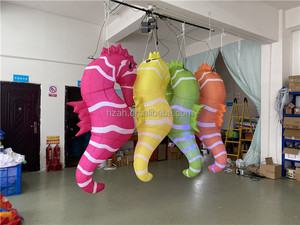 Ballon lumineux gonflable en forme d'<span class=keywords><strong>hippocampe</strong></span> pour événement océanique, modèle <span class=keywords><strong>hippocampe</strong></span> pour décoration - Product Image 6