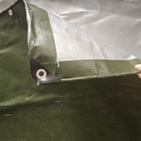 Bâche en tissu tissé PE extra résistant 230 GSM pour camions, navires et construction