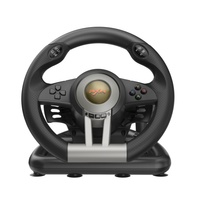 Volant de course sans fil PXN-V3 - Noir Plastique+Métal Compatible avec PC pour P3/4