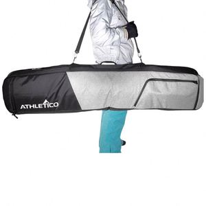 Échantillon gratuit : Grand sac à ski rembourré et sac à roulettes pour snowboard, pouvant contenir deux ensembles ou deux planches - Product Image 1