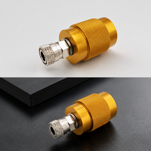 High Quality Aluminum Alloy Gold G5/8 DIN Adapter 8mm QD Coupler <b>Socket</b> Air Filling Station Charging 300 Bar Pneumatic Tools 1 - Product Image 6