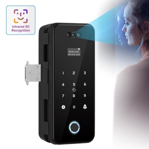 Cerradura Inteligente para Puerta de Vidrio con Reconocimiento Facial, Huella Dactilar, Wifi y RFID, Compatible con la Aplicación Tuya - Product Image 4