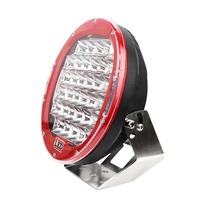 9 "96W LED barre lumineuse de travail ronde Spot lumière de travail tout-terrain conduite antibrouillard pour 4X4 camion ATV SUV UTV tracteur