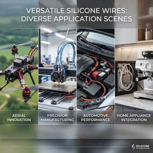 Fil en caoutchouc silicone résistant à la chaleur 16 18 20 AWG, câble de connexion haute température pour batterie de véhicule électrique, <span class=keywords><strong>four</strong></span> et appareils électroménagers - Product Image 6