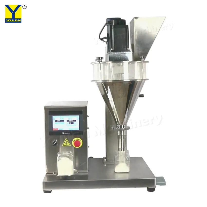 DF-B Semi Automatic Small 0.5-300g Weighing Filler Powder Particle Bucket Filling Machine